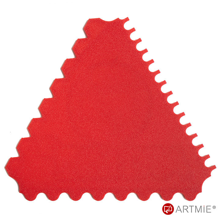 ARTMIE szpatułka/grzebień do recyklingu 3 w 1 | wzór 3 | Artmie