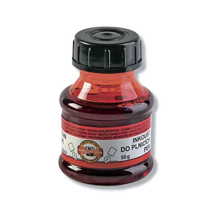 Atrament do piór wiecznych 50g – czerwony