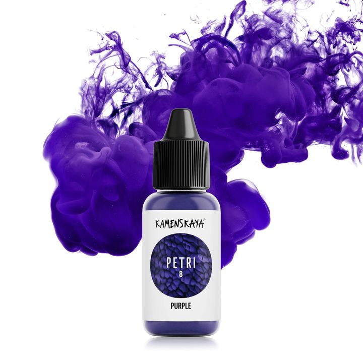 Atramenty do żywicy Kamenskaya Petri 15ml – Petri 1 biel