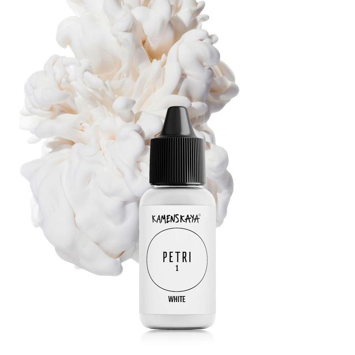 Atramenty do żywicy Kamenskaya Petri 15ml – Petri 10 jasnoczerwona