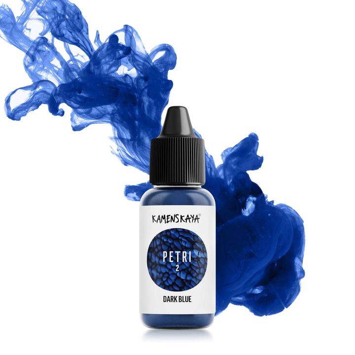 Atramenty do żywicy Kamenskaya Petri 15ml – Petri 2 granatowy