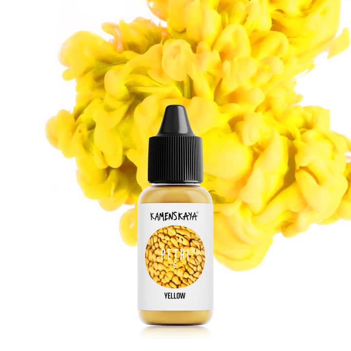 Atramenty do żywicy Kamenskaya Petri 15ml – Petri 6 żółta