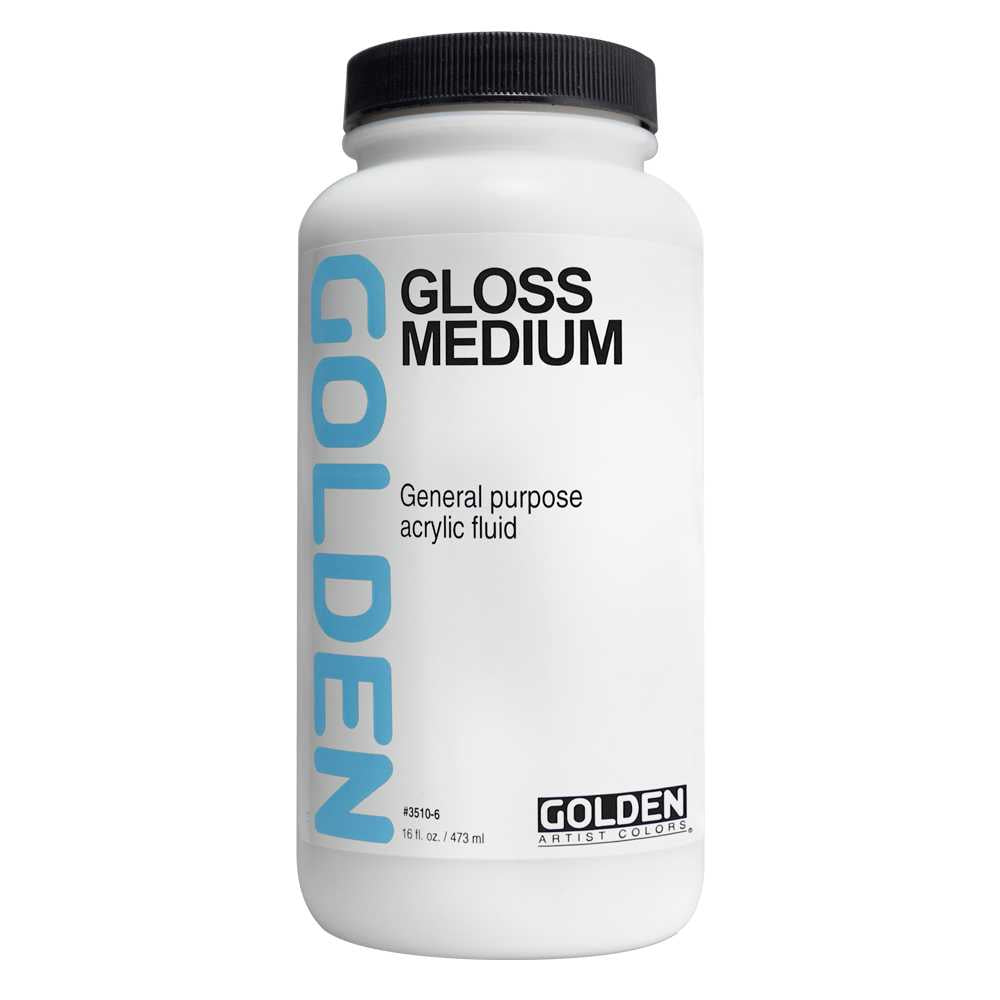 Błyszczące medium akrylowe GOLDEN Gloss Medium