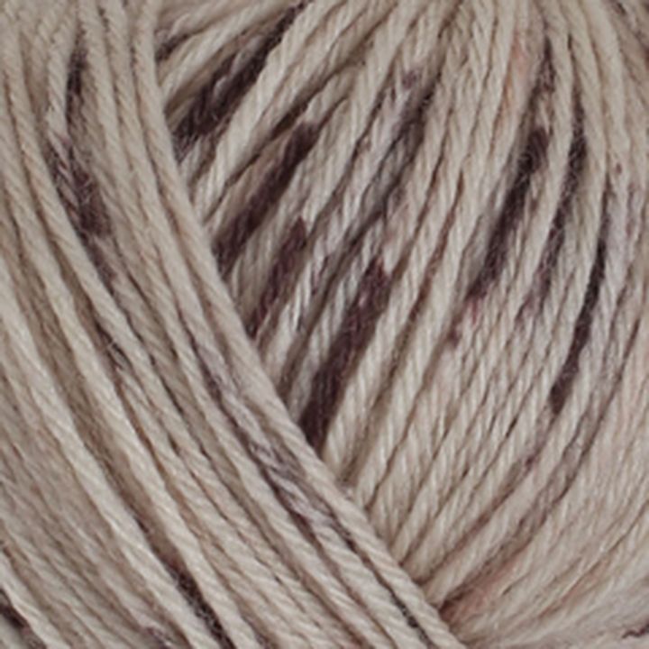 Włóczka Baby merino 100 m wielokolorowa – biało-bordowa
