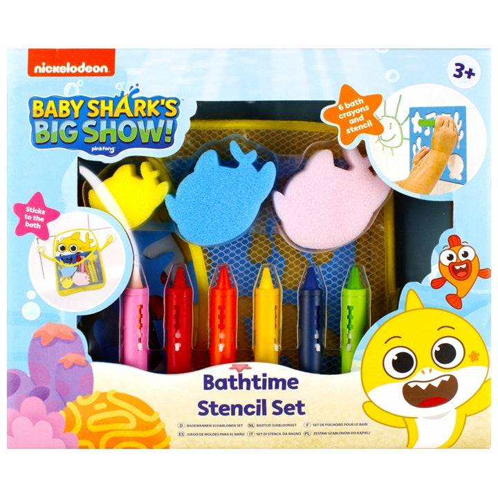 Baby Sharks zestaw kredek do kąpieli | Artmie