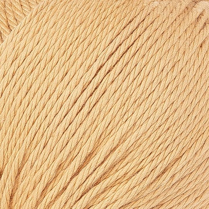Włóczka bawełniana La Mia Pastel 50 g – ciemnobeżowa