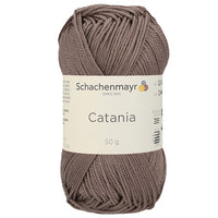Włóczka bawełniana Schachenmayr SMC Catania 50 g – 00161 brązowa