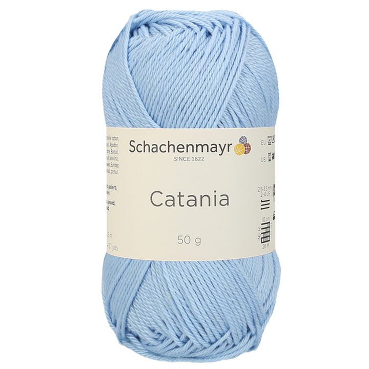 Włóczka bawełniana Schachenmayr SMC Catania 50 g – 00173 baby blue
