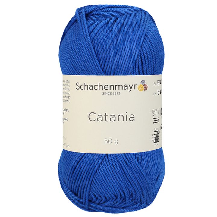 Włóczka bawełniana Schachenmayr SMC Catania 50 g – 00201 niebieska