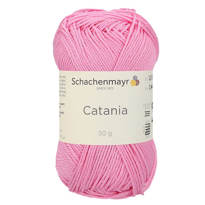 Włóczka bawełniana Schachenmayr SMC Catania 50 g – 00222 różowa