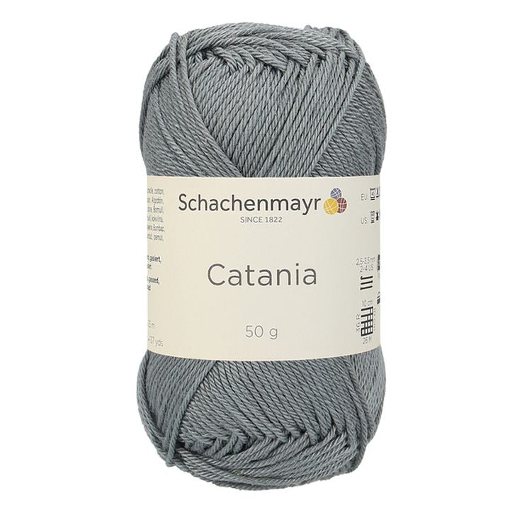 Włóczka bawełniana Schachenmayr SMC Catania 50 g – 00242 ciemnoszara