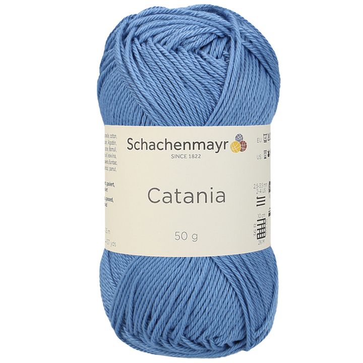 Włóczka bawełniana Schachenmayr SMC Catania 50 g – 00247 niebieska