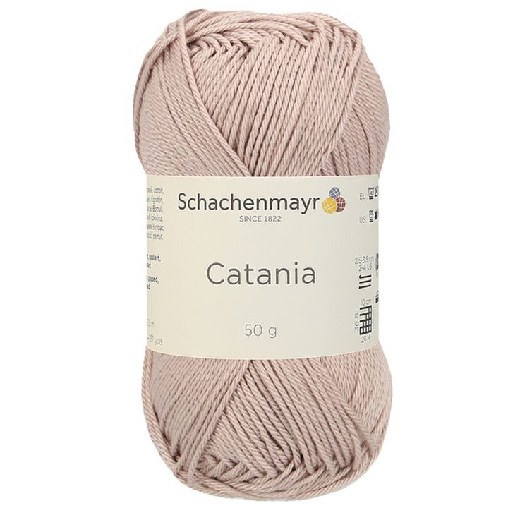 Włóczka bawełniana Schachenmayr SMC Catania 50 g – 00257 jasnobrązowa