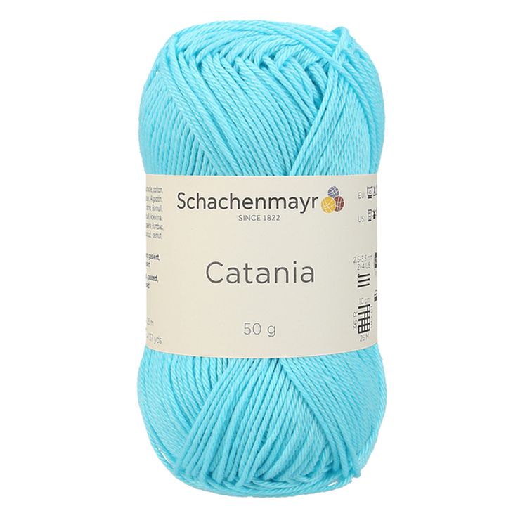 Włóczka bawełniana Schachenmayr SMC Catania 50 g – 00397 jasnoniebieska