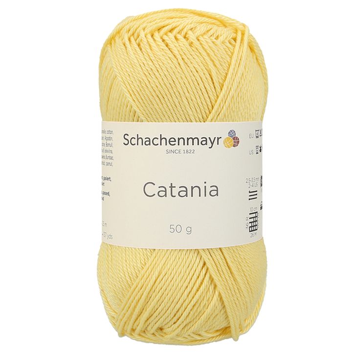 Włóczka bawełniana Schachenmayr SMC Catania 50 g – 00403 żółta
