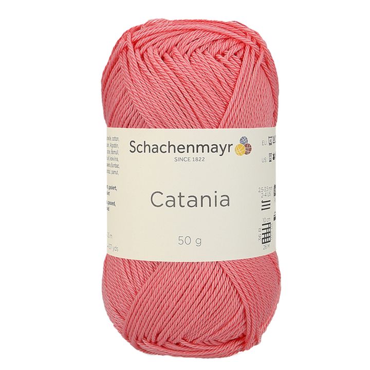 Włóczka bawełniana Schachenmayr SMC Catania 50 g – 00409 różowa
