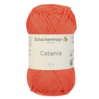 Włóczka bawełniana Schachenmayr SMC Catania 50 g – 00410 pomarańczowa