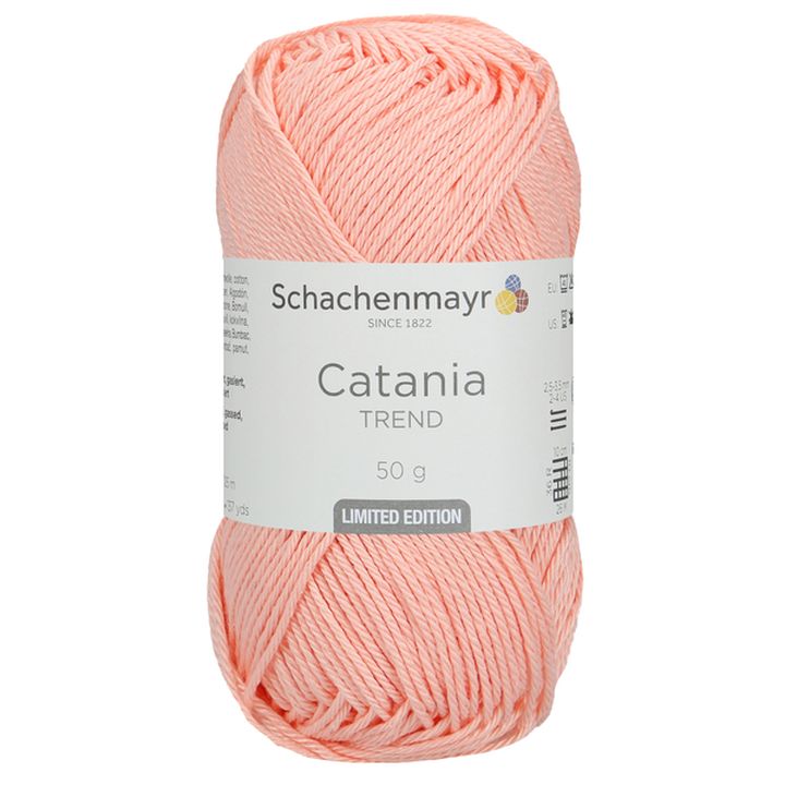 Włóczka bawełniana Schachenmayr SMC Catania Trend 50 g – 00500 różowopomarańczowa