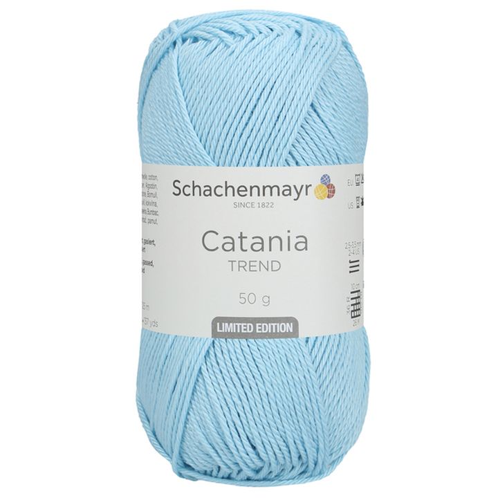 Włóczka bawełniana Schachenmayr SMC Catania Trend 50 g – 00505 baby niebieski