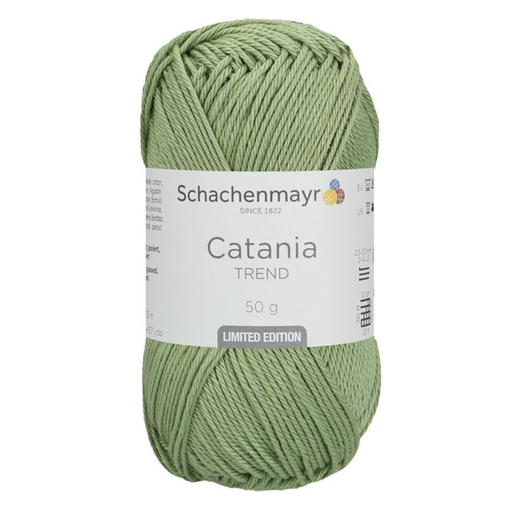 Włóczka bawełniana Schachenmayr SMC Catania Trend 50 g – 00506 zielona