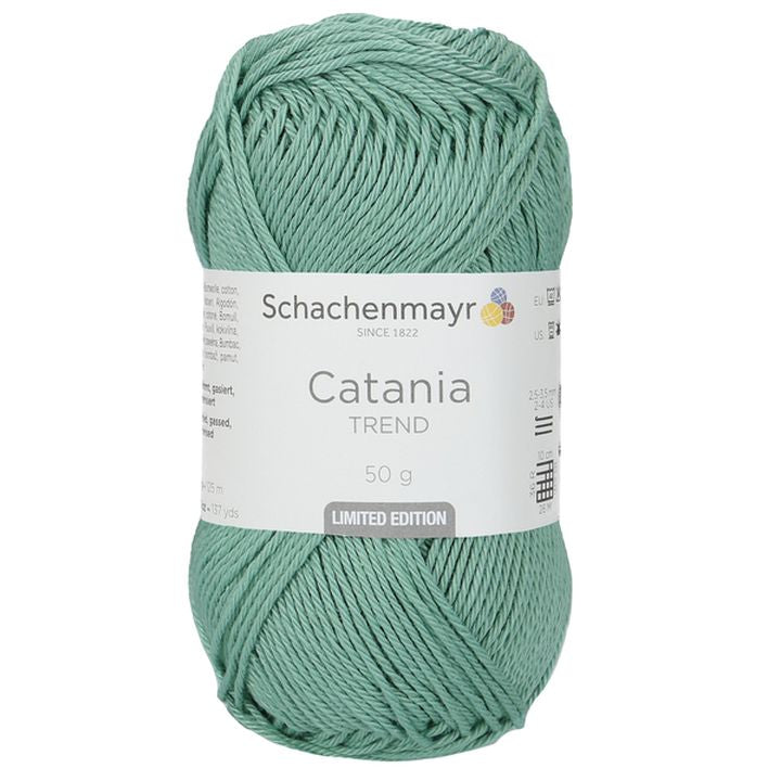 Włóczka bawełniana Schachenmayr SMC Catania Trend 50 g – 00507 zielona