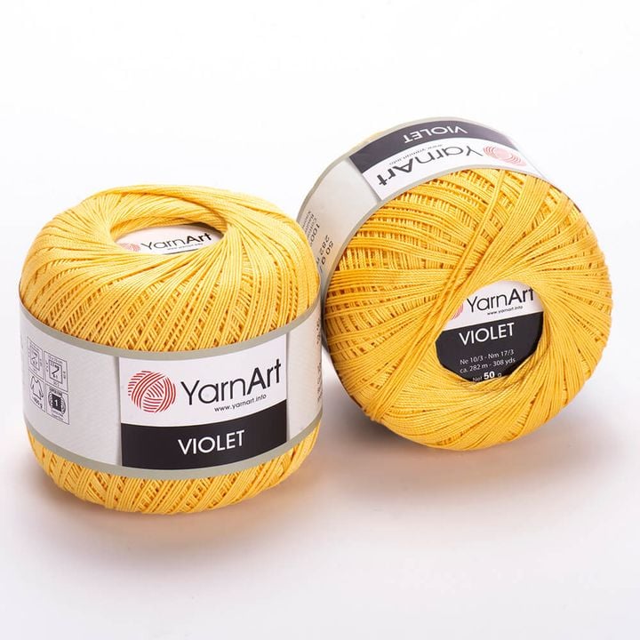 Włóczka bawełniana YarnArt Violet 50 g