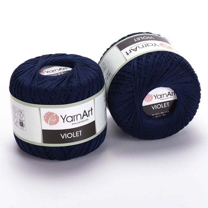 Włóczka bawełniana YarnArt Violet 50 g