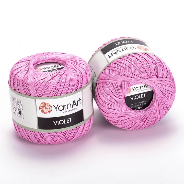 Włóczka bawełniana YarnArt Violet 50 g