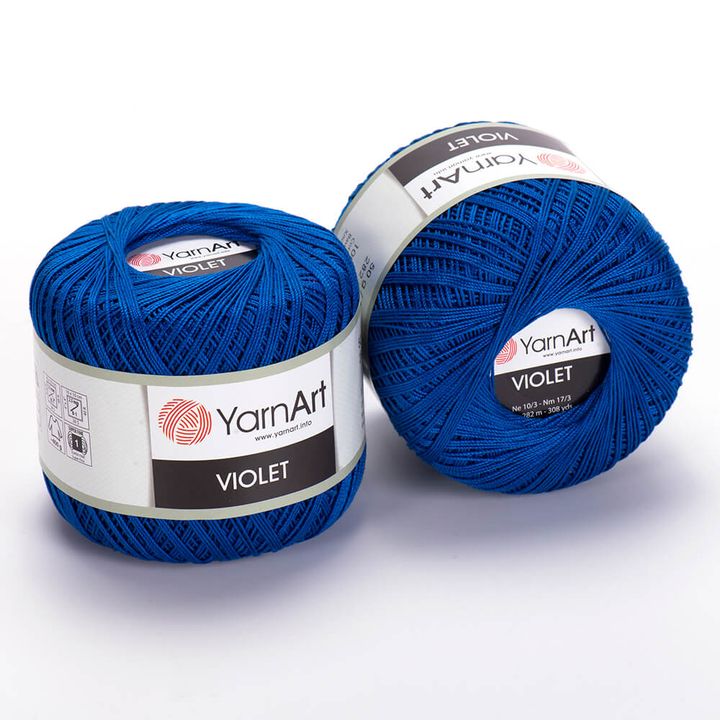 Włóczka bawełniana YarnArt Violet 50 g