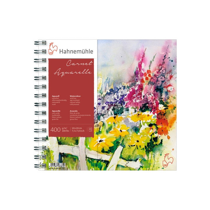 Blok akwareli HAHNEMÜHLE CARNET DE VOYAGE 19 x 20 cm | Artmie