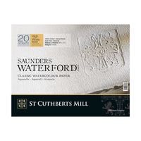 Blok akwarelowy CANSON St Cuthberts Saunders Waterford rough 300 g/m² 31 x 41 cm - 20 arkuszy