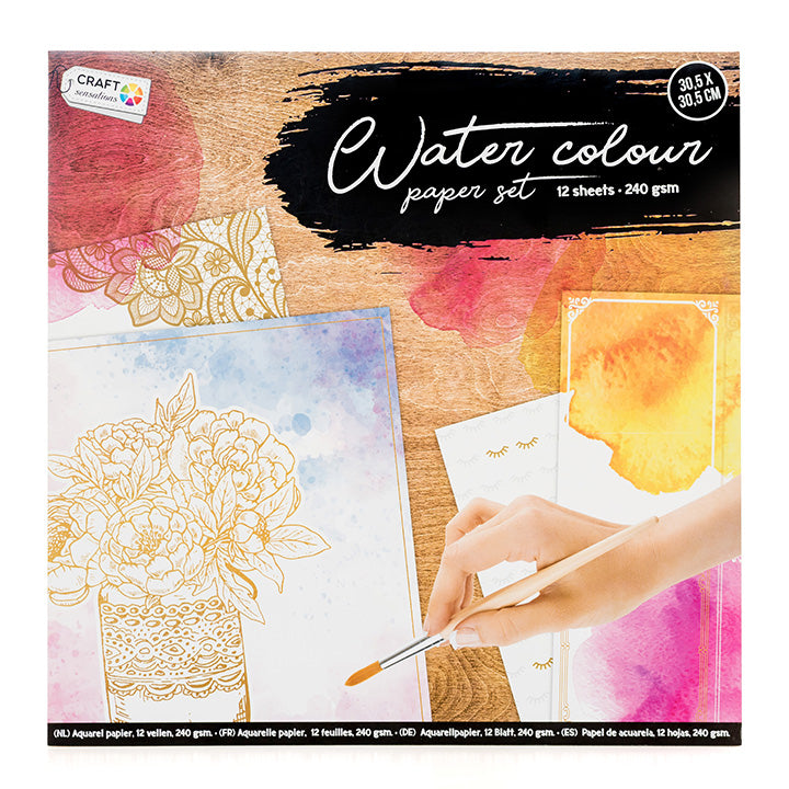 Blok akwarelowy Craft Sensations - 12 arkuszy | Artmie