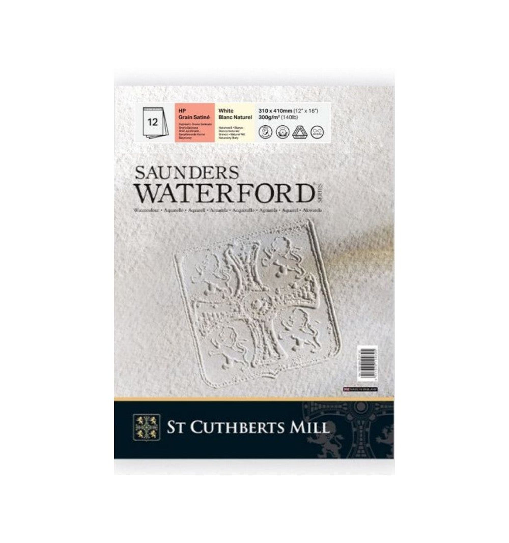 Blok akwarelowy St Cuthberts Mill Saunders Waterford HP 300 g/m² 23 × 31 cm