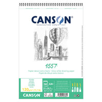 Blok do szkicowania CANSON 1557 - 120 g, 50 arkuszy