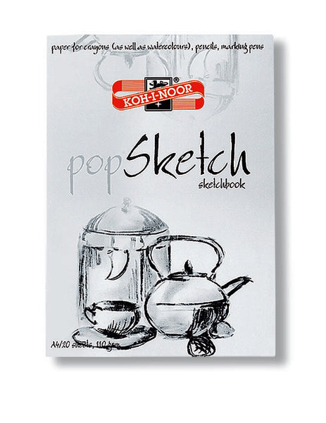 Blok do szkicowania POP SKETCH KOH-I-NOOR A4/A3 | różne formaty | Artmie
