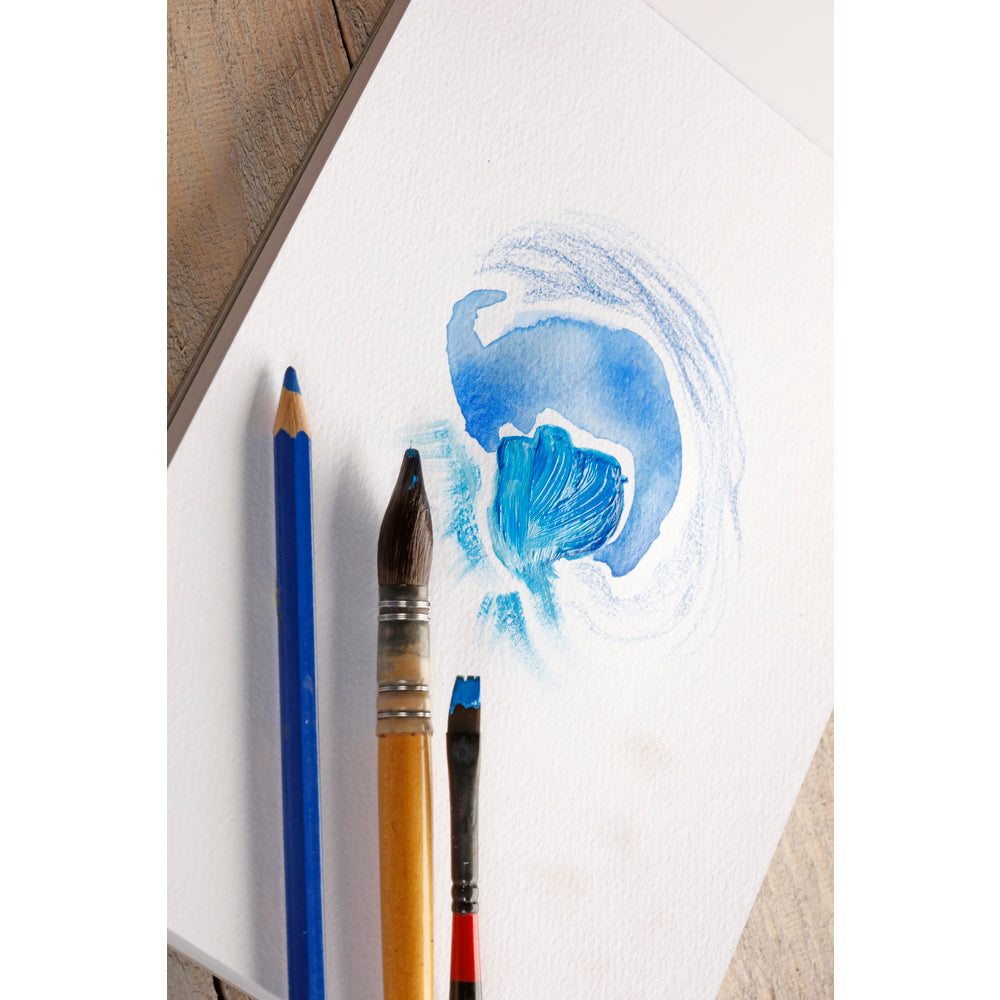 Blok do technik mieszanych CLAIREFONTAINE Paint'On a grain 250 g/m² – 20 arkuszy
