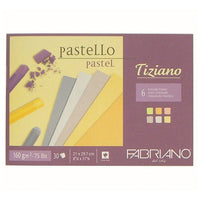 Blok kolorowych papierów do pasteli FABRIANO Tiziano Soft | różne wymiary | Artmie