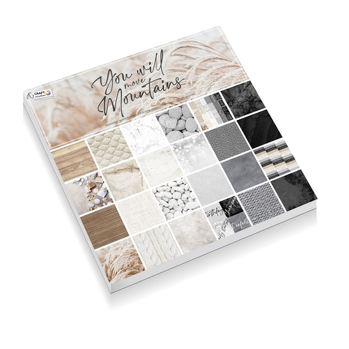 Blok kreatywny do scrapbookingu 30,5 x 30,5 / Mountains Nature | Artmie