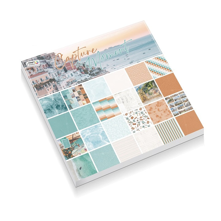 Blok kreatywny do scrapbookingu 30,5 x 30,5 / Seaside | Artmie