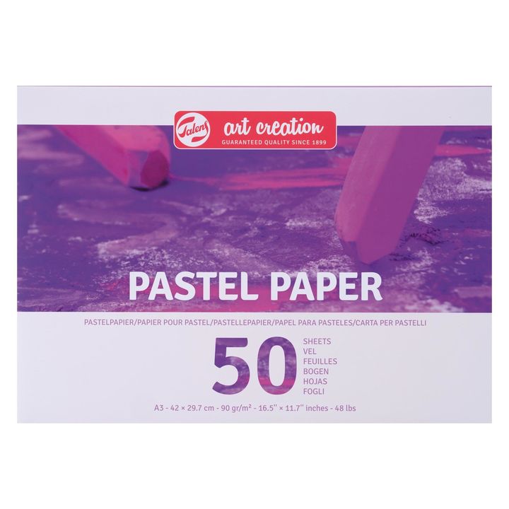 Blok papierów do pasteli 50 arkuszy | różne formaty | Artmie