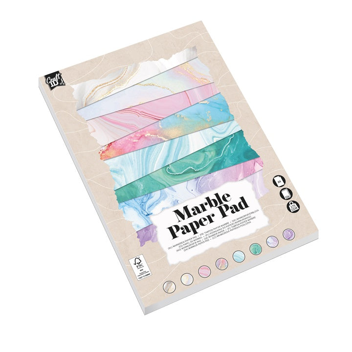 Blok papieru marmurkowego A4 16 arkuszy | Artmie