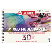 Blok podkładów do mieszania mediów / 30 artkuszy | Artmie