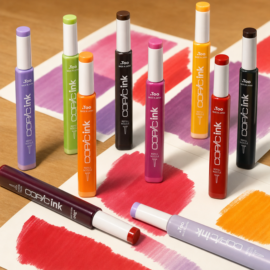 Zestaw tuszy uzupełniających Copic Ink 12ml