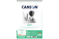 Szkicownik Canson 1557 drobnoziarnisty 180 g/m² A4, 30 arkuszy na spirali