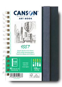 Szkicownik Canson Art Book 1557 w twardej oprawie – A5, 120 g, 50 arkuszy