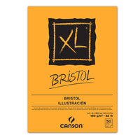 Blok rysunkowy CANSON Bristol 180 g/m² A4 klejony - 50 arkuszy
