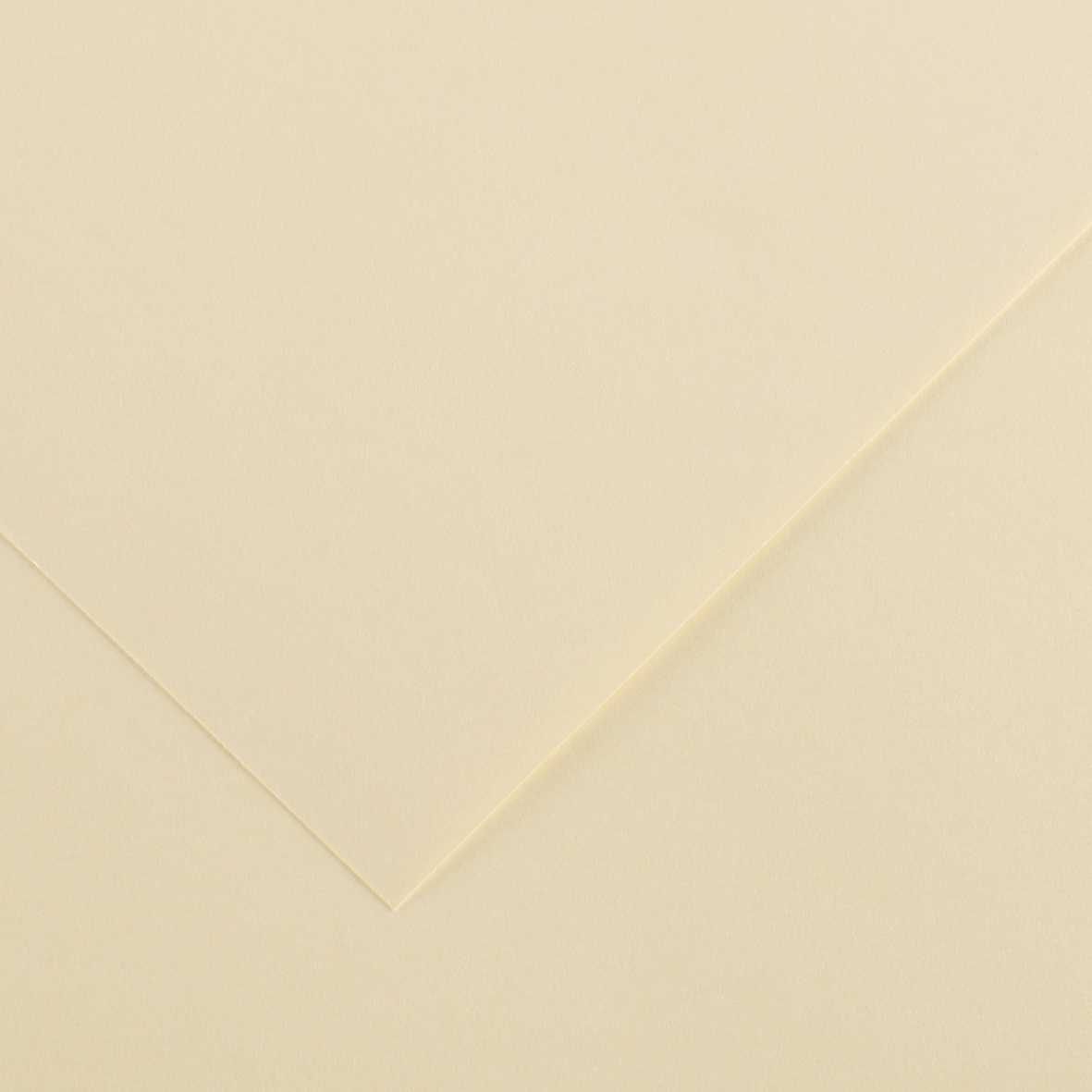 CANSON Iris Vivaldi papier kolorowy 70 x 100 cm 240 g 25 ark. – Kremowy 2