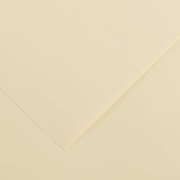 CANSON Iris Vivaldi papier kolorowy 70 x 100 cm 240 g 25 ark. – Kremowy 2