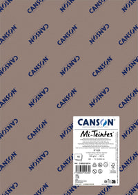 Papier do pasteli Canson Mi-Teintes A3 160 g - 10 arkuszy – Filcowy szary 429