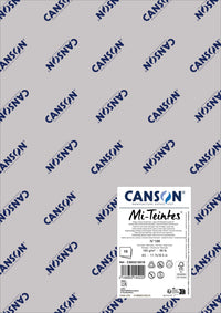 Papier do pasteli Canson Mi-Teintes A3 160 g - 10 arkuszy – Księżycowy szary 186